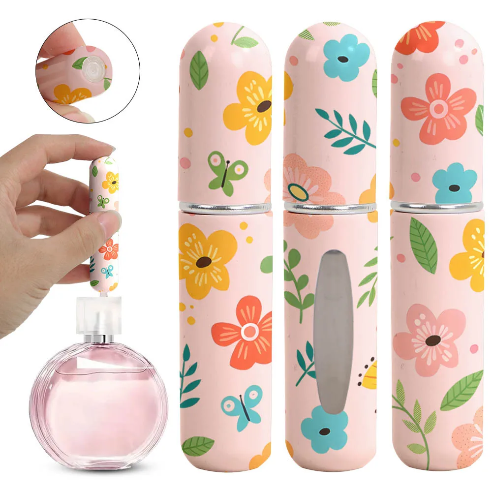 5ml Mini Refillable Perfume Spray Bottle Atomizer – Travel Size Rotating Spray Bottle for Essential Oils, Alcohol, and Cosmetics – Portable Empty Container for Purse, Pocket, or Travel Use 5ml Mini Refillable Perfume Spray Bottle Atomizer – Travel Size Rotating Spray Bottle for Essential Oils, Alcohol, and Cosmetics – Portable Empty Container for Purse, Pocket, or Travel Use