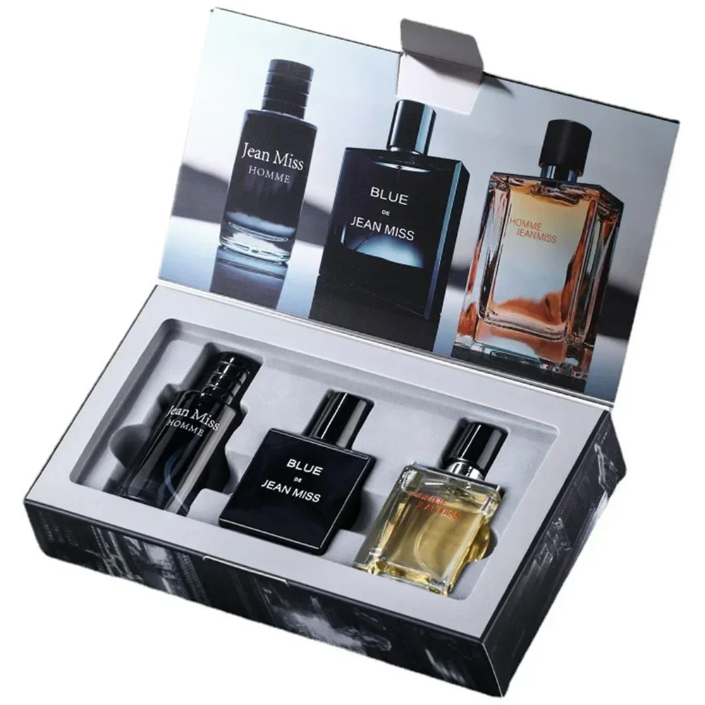 Premium 3-Piece Men’s Perfume Bottle Set with Gift Box – Multi-Material Crystal, Glass, Ceramic, Acrylic, Wood & Metal Spray Containers with Weighted Base, Satin-Lined Rigid Packaging for Luxury Display, Travel, and Gifting - 图片 7