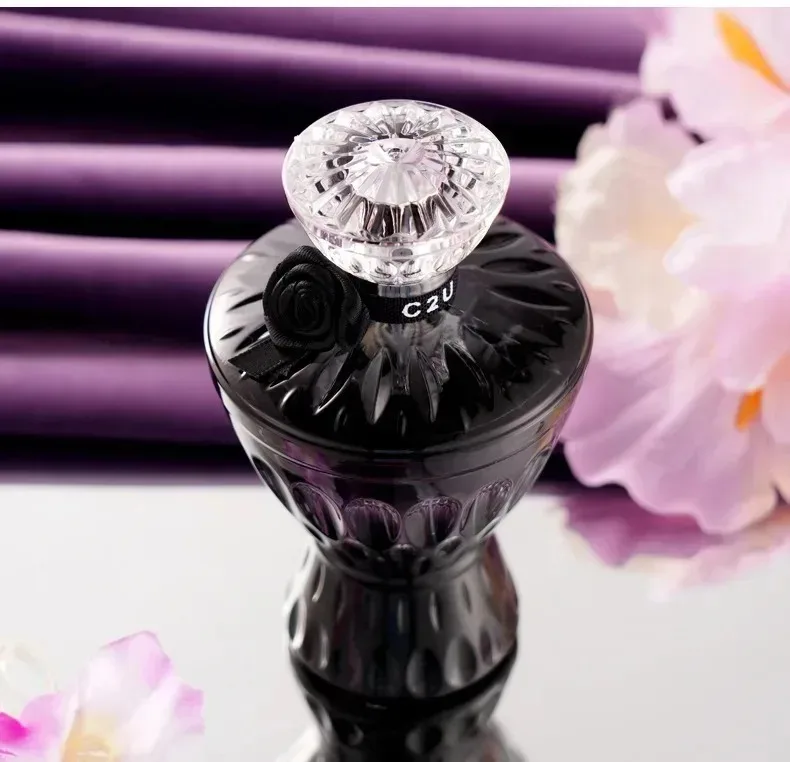 Mysterious Breath Women's Perfume Bottle 100ML with Fine Mist Spray and Luxury Gift Box, Multiple Materials Including Glass, Acrylic, PET or Metal, Long-Lasting Light Fresh Fragrance, Classic Eau De Parfum, Factory Direct Orders 7