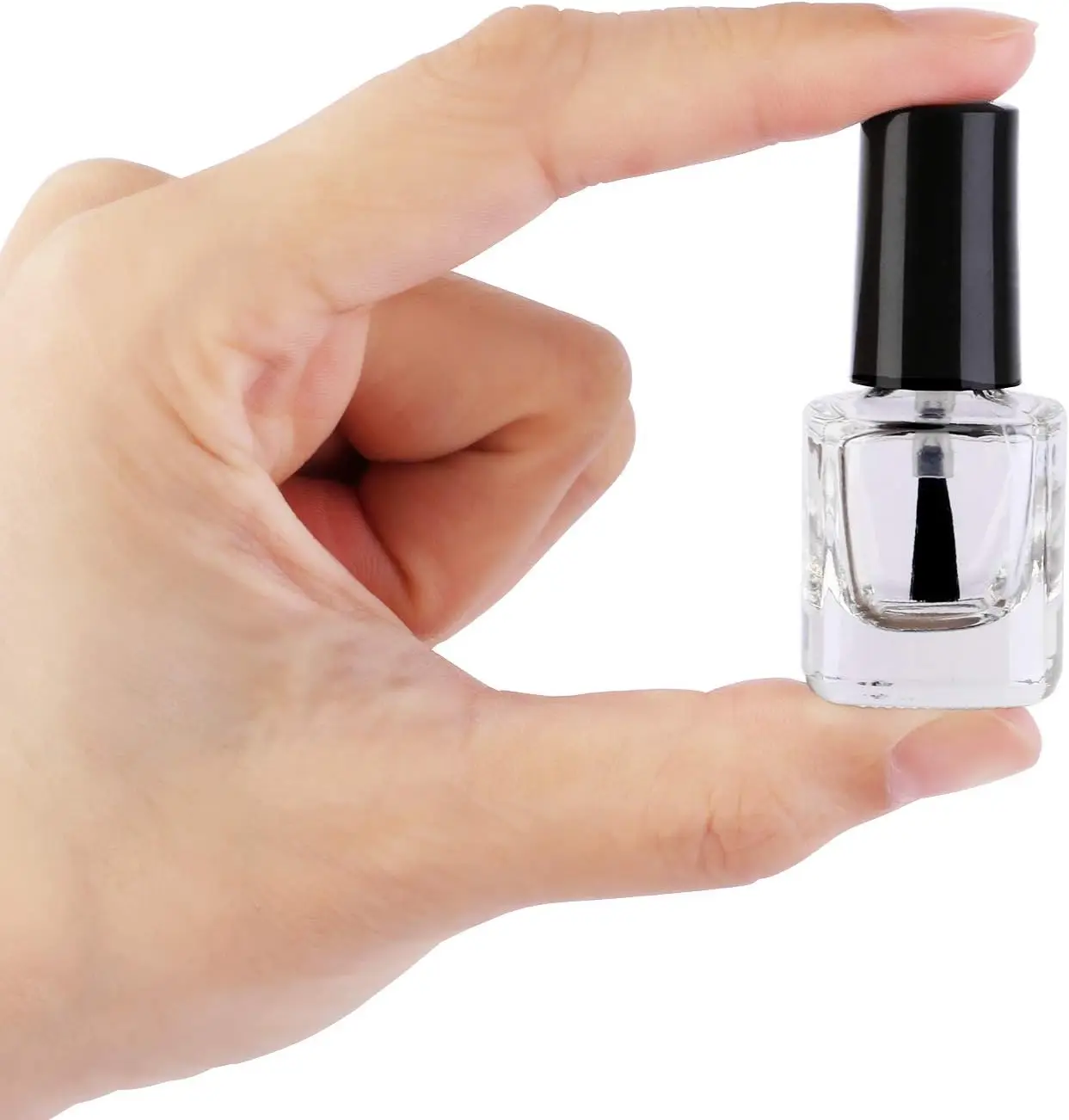 20pcs 5ml Refillable Nail Polish Bottles – Clear Glass Containers with Brush Cap and Funnel, Empty Vials for Nail Art, DIY Polish, Gel, Glitter, and Small Business Packaging Wholesale Supply 4