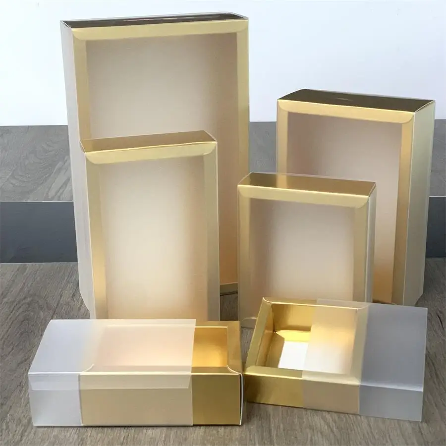 Clear Cake Boxes Birthday Party Gift Organizer, Transparent Dessert Packaging Containers for DIY Baking Tools, Cakes, Cupcakes, Baby Shower Party Decor, and Holiday Gift Presentation Supplies - 图片 10