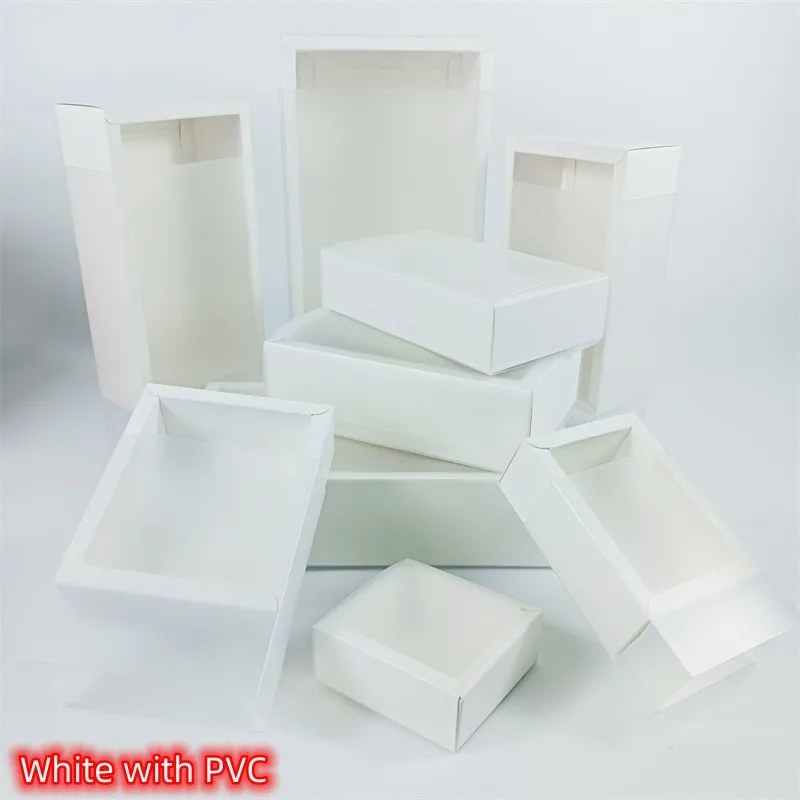 Clear Cake Boxes Birthday Party Gift Organizer, Transparent Dessert Packaging Containers for DIY Baking Tools, Cakes, Cupcakes, Baby Shower Party Decor, and Holiday Gift Presentation Supplies - 图片 14