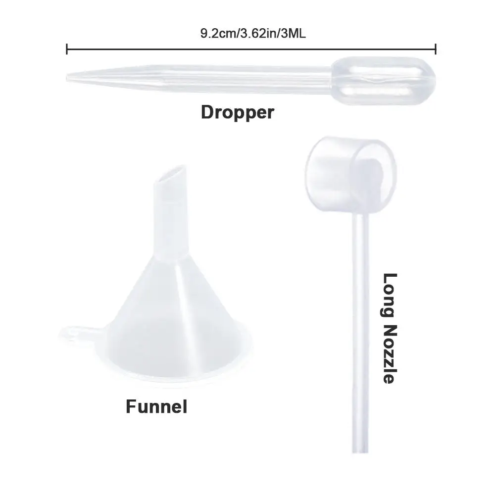 10ML Premium Refillable Glass Perfume Bottle with Portable Atomizer | Mini Transparent Cosmetic Container for Travel, Sample Dispensing, Luxury Presentation, Reusable and Safe for Daily Use - 图片 7