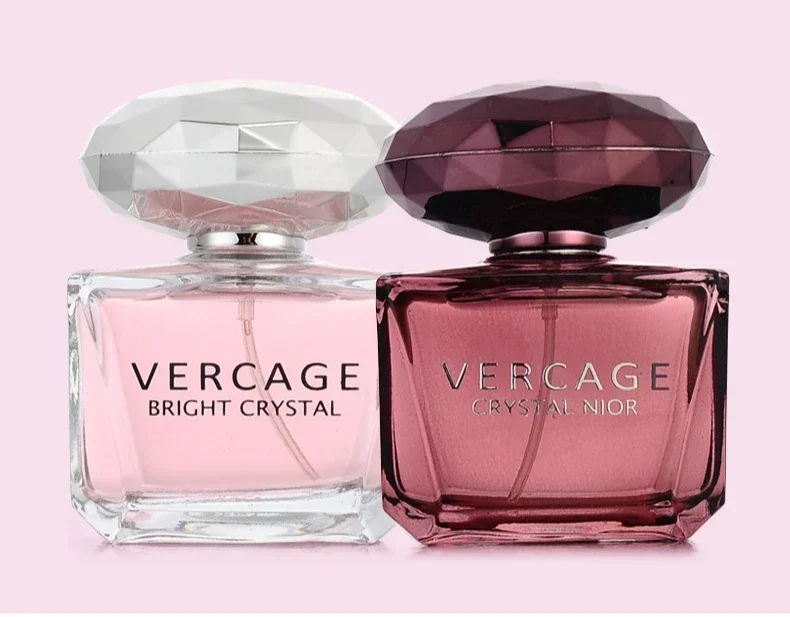 Luxury Women’s Perfume Bottle & Gift Set – Crystal, Glass, Ceramic, Acrylic, Wood & Metal Spray Container with Diamond-Style Design, Weighted Base and Plush-Lined Elegant Box for Daily Wear, Travel, and Premium Gifting