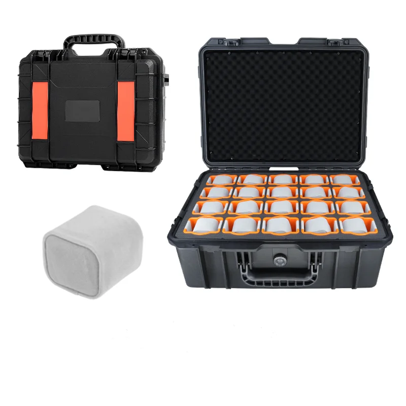 Waterproof Watch Storage Box for Men with Secure Anti-Drop Design, Portable Jewelry Display Case and Toolbox Organizer for Travel and Home, Protective Suitcase for Watches, Bracelets, Rings, and Accessories - 图片 4