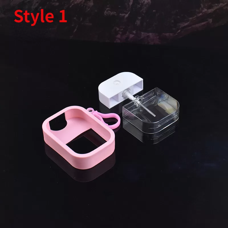 Portable Fine Mist Spray Bottle 38ml Travel Pocket Container for Alcohol, Hand Sanitizer, Perfume, Disinfectant, Mini Plastic Refillable Sub-Pack Bottle for Cosmetics, Lotion, Toner, Cleaning Use