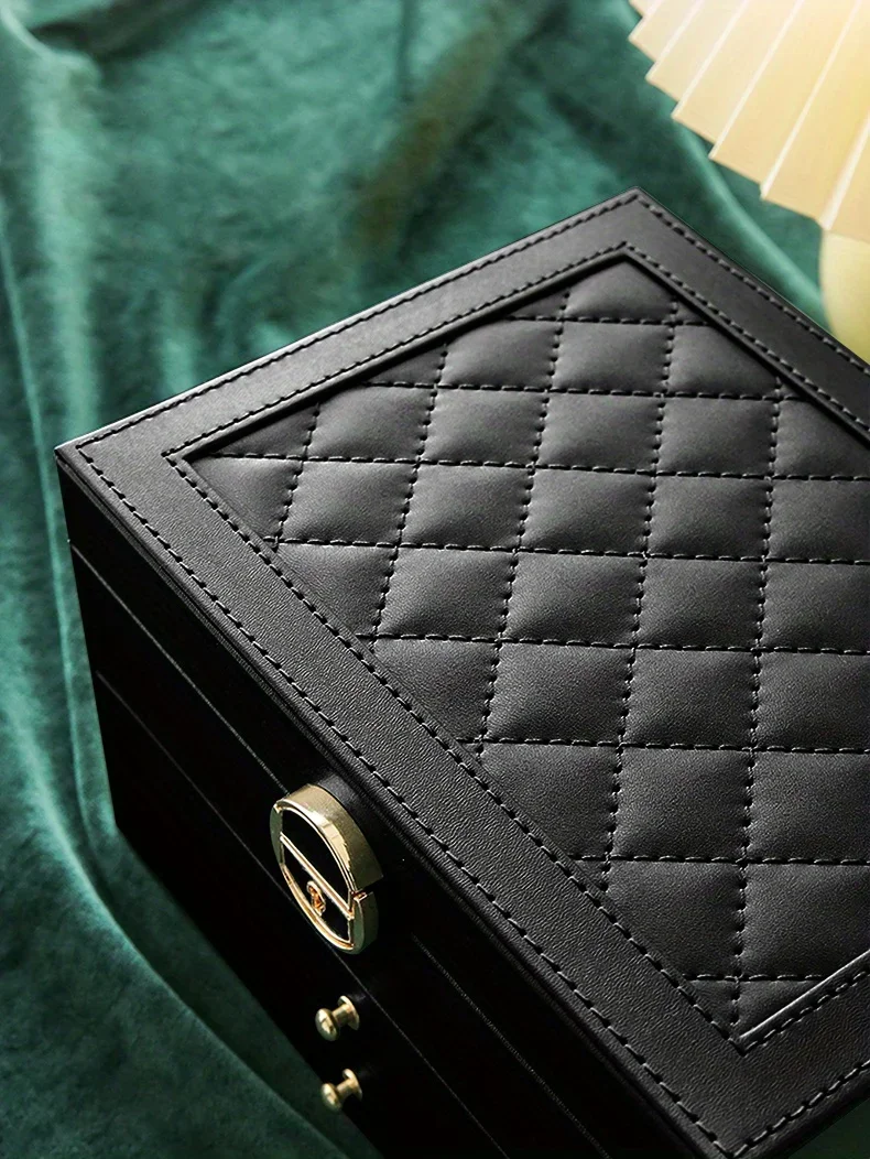 1PC Jewelry Storage Box | Necklace Earrings Organizer Case | Elegant Jewelry Gift Box Packaging | Ideal Choice for Wedding Birthday Valentine’s Day Gift Packaging Display 28