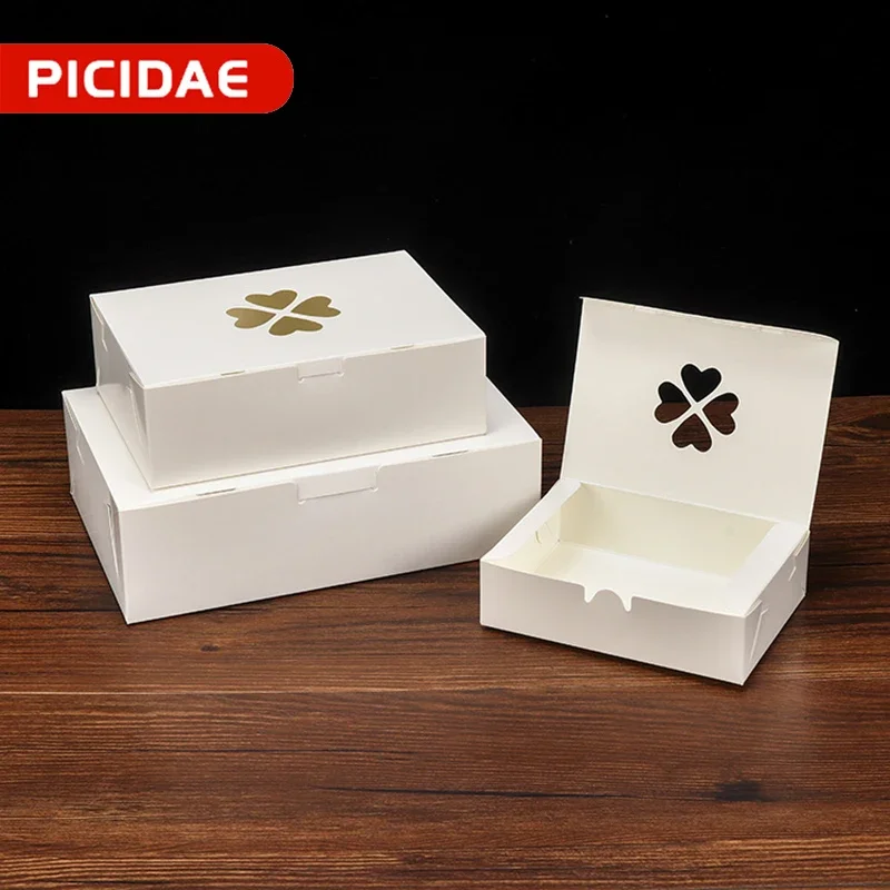 50Pcs Kraft Paper Lunch Boxes Disposable Meal Prep Containers with Tab Lock, Eco-Friendly Takeout Food Packaging Boxes for Salad, Snacks, Restaurant, Catering, Home Kitchen, Party and Delivery - 图片 2