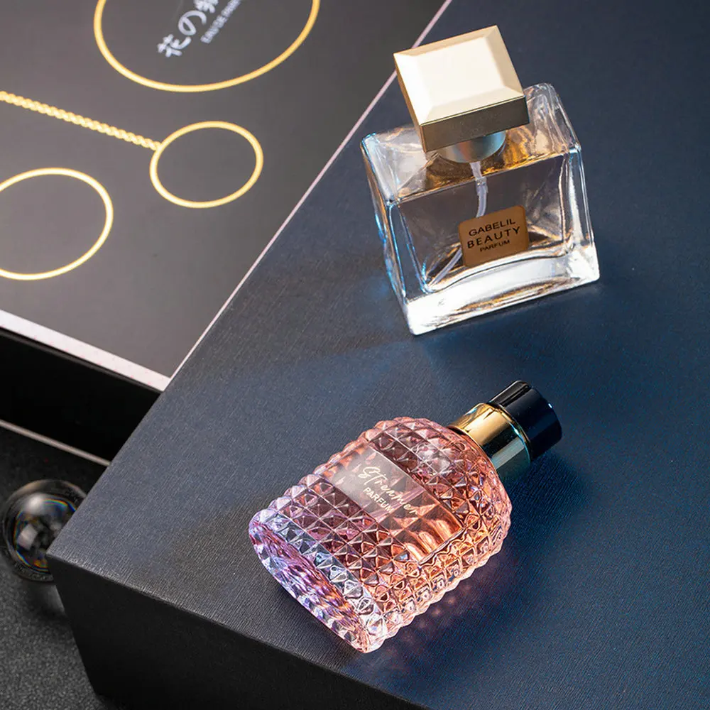 Luxury Empty Perfume Bottle and Rigid Gift Box Set – 105ml Thick Glass Refillable Container with Four-Piece Paperboard Case, Soft Velvet Interior and Decorative Alloy Cap, Wholesale Packaging for Fragrance Brands - 图片 5