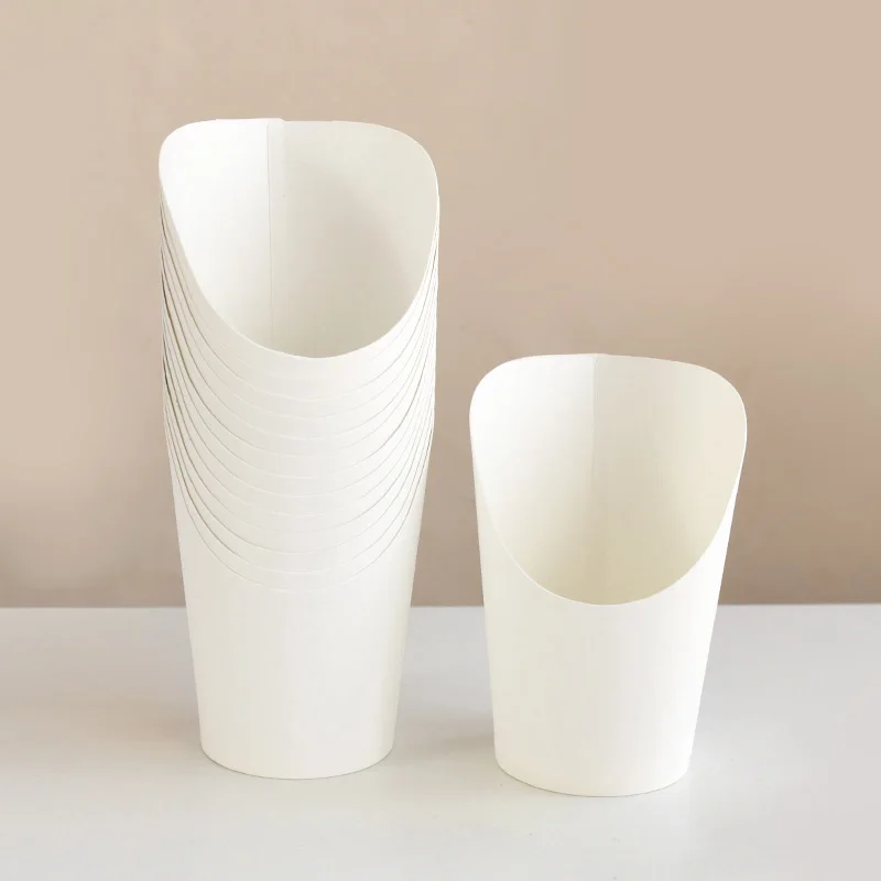 25/50pcs Kraft Paper French Fry Holders and Snack Cups with Disposable Candy and Dessert Containers for Wedding, Birthday Party, Catering, and Takeout Supplies - 图片 8