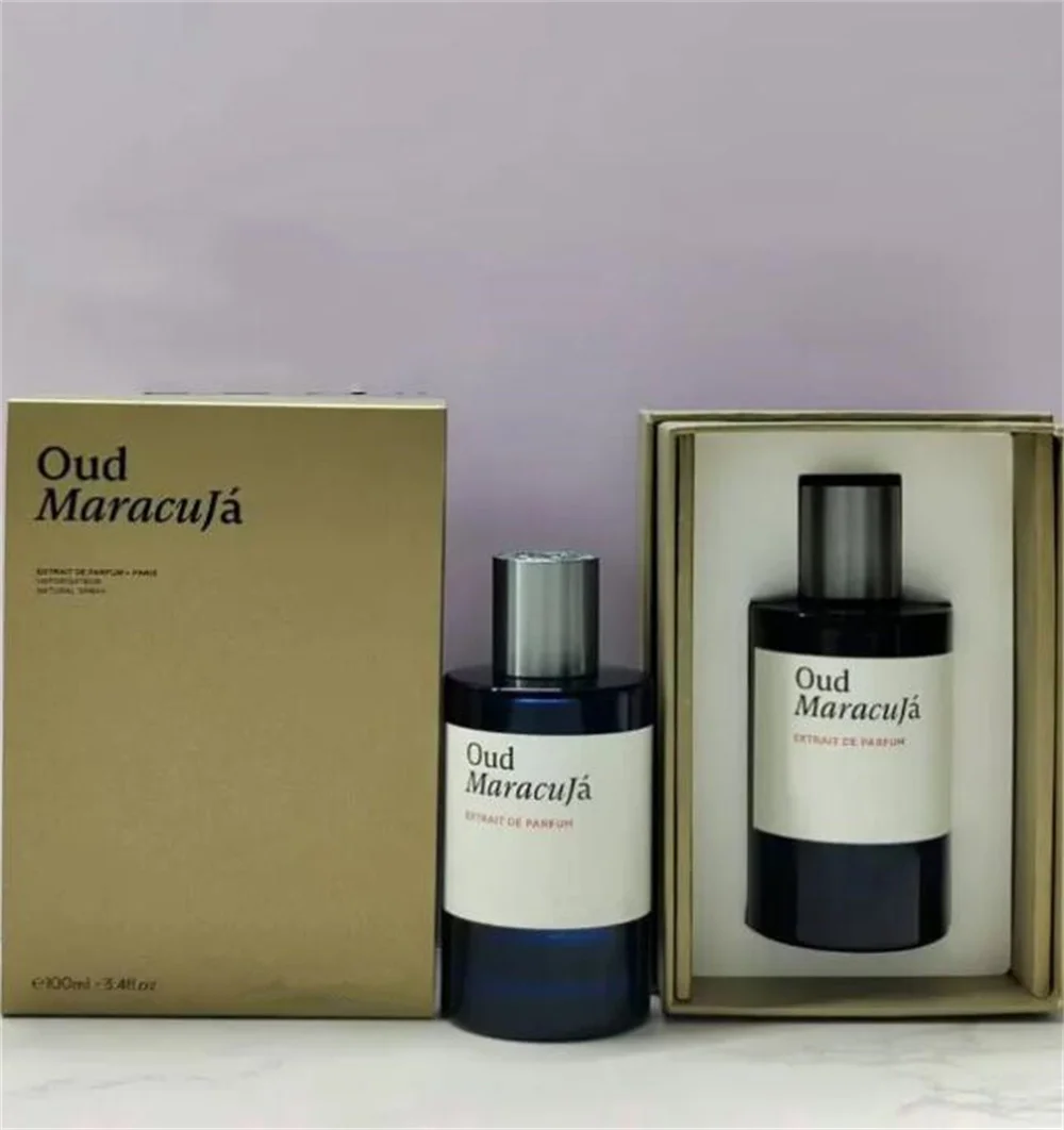 Hibiscus Mahajad 100ML Unisex Perfume Bottle with Fine Mist Spray and Luxury Gift Box, Multiple Materials Including Glass, Acrylic, PET or Metal, Oud Stallion Maracuja Fragrance for Men and Women, Arabic Style Long-Lasting Cologne - 图片 2