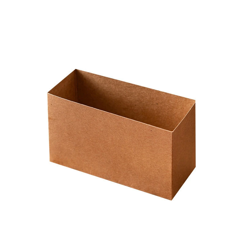 50pcs Kraft Paper Sandwich and Burger Boxes, Disposable Toast, Bread, Pastry, and Snack Packaging Trays, Oilpaper Food Containers for Bakery, Party, Baby Shower, Wedding, Birthday, Holiday Celebrations - 图片 6