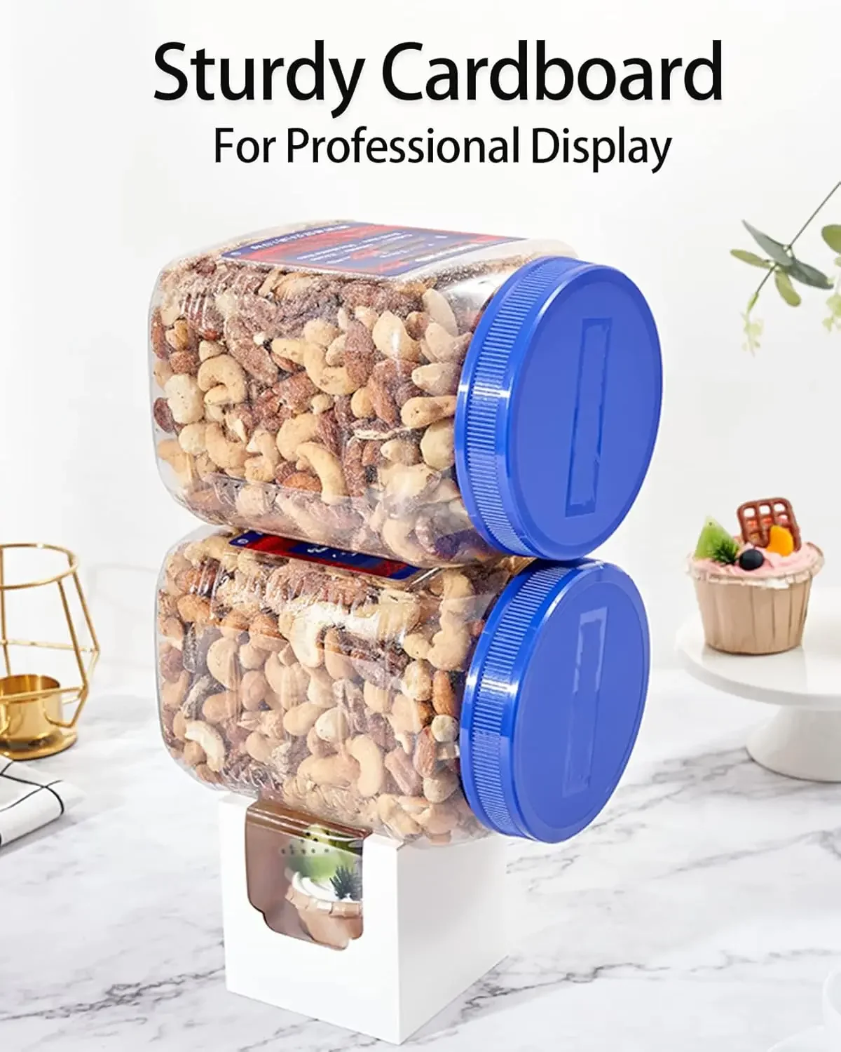 10/20/30pcs Single Cupcake Boxes with Insert and Clear Window, Foldable Paper Muffin Containers for Parties, Weddings, Birthdays, Baby Showers, Individual Dessert Packaging 2