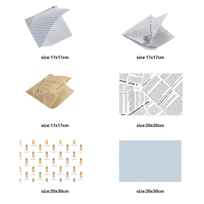 50PCS Kraft Paper Sandwich and Burger Packaging Boxes with Oilproof Lining, Disposable Toast and Bread Holder Paper Trays for Pastry, Cake, Sushi, Fried Chicken, Steak, Vegetables, Snacks, Party or Wedding 1