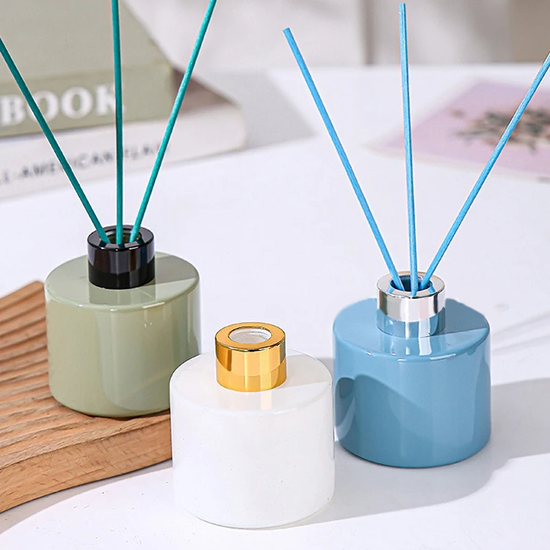 150ml Refillable Glass Diffuser and Perfume Bottles – Empty Fragrance Containers for Essential Oils, Aromatherapy, Home Decor, Stress Relief, Cosmetic Storage, Elegant and Reusable 8