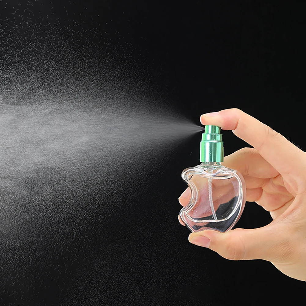 1PC 10ml Mini Refillable Glass Spray Bottle – Colorful Empty Sample Container with Fine Mist Atomizer for Travel, Essential Oils, Cosmetic Liquids, Portable Perfume Packaging and Gift Presentation - 图片 3