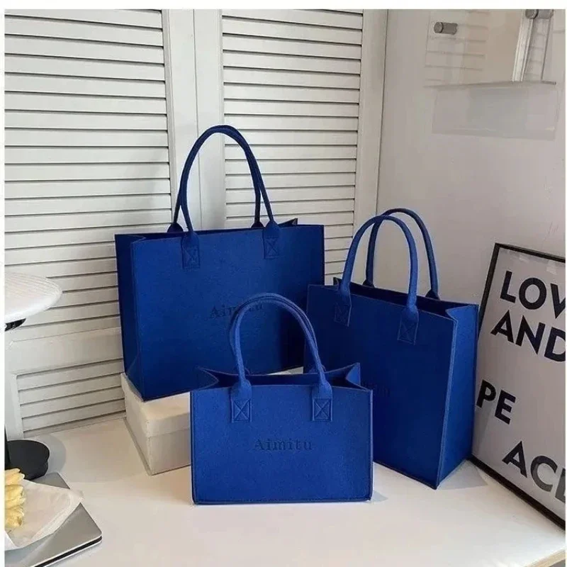 100PCS Custom Felt Gift Bags for Shopping and Packaging, Reusable Eco Felt Wrap Bags with Custom Logo Print and Multiple Sizes, Personalized High-Quality Packaging Bags for Retail and Small Business 1