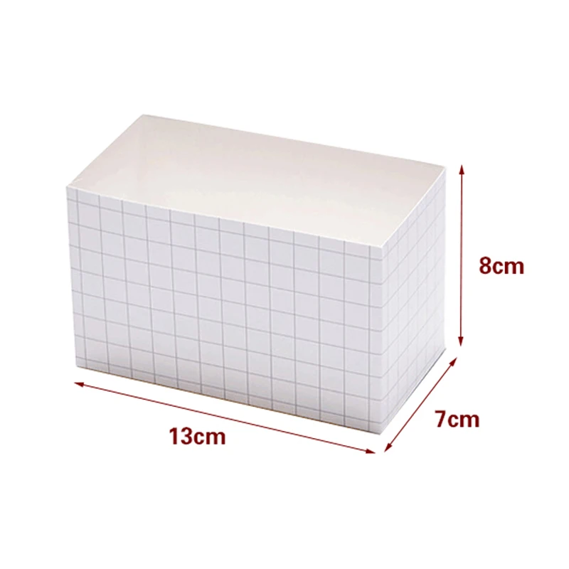 50PCS Kraft Paper Sandwich and Burger Packaging Boxes with Oilproof Lining, Disposable Toast and Bread Holder Paper Trays for Pastry, Cake, Sushi, Fried Chicken, Steak, Vegetables, Snacks, Party or Wedding - 图片 12