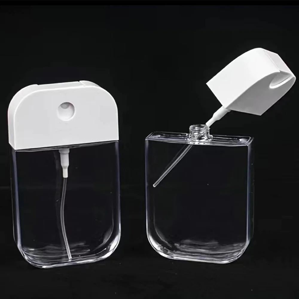 Portable Mini Spray Bottle with Funnel – Refillable Pink Flower and Letter Pattern Container for Perfume, Alcohol, Hand Sanitizer, Liquid Sub-Packaging, Travel-Friendly Cosmetic Sprayer - 图片 3