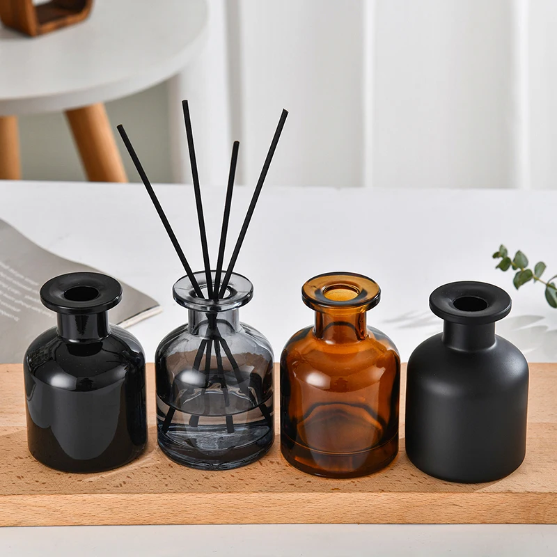 1Pcs 50ml Glass Home Fragrance Diffuser Bottle with Thickened Base, Ideal for Essential Oil, Reed Diffuser, Aromatherapy, DIY Liquid Container, Party Gifts, Wedding and Home Decor - 图片 5