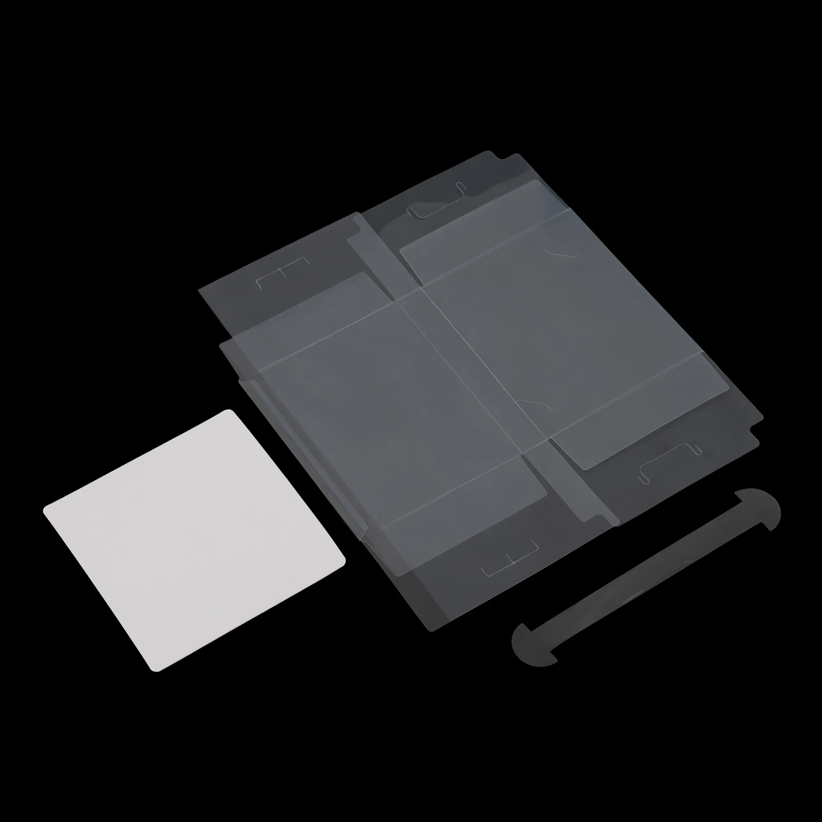 50PCS Clear Cake and Bread Packaging Boxes with Handle, Transparent Dessert Gift Boxes for Cakes, Pastries, Cupcakes, Bakery, Wedding, Birthday, Party Supplies 8