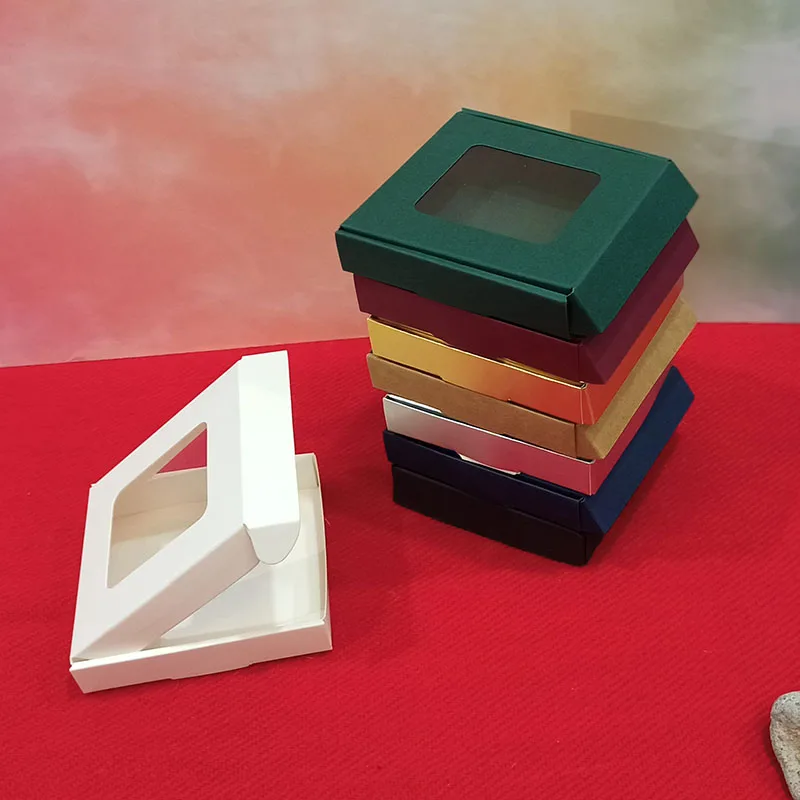 Gold Paper Gift Boxes with PVC Window, 5pcs/10pcs Multi-Size Cardboard Favor Packaging for Candy, Soap, Baby Shower, Party Gifts, Custom Printing Kraft White Khaki Black Rectangle Boxes for Sales & Events Gold Paper Gift Boxes with PVC Window, 5pcs/10pcs Multi-Size Cardboard Favor Packaging for Candy, Soap, Baby Shower, Party Gifts, Custom Printing Kraft White Khaki Black Rectangle Boxes for Sales & Events