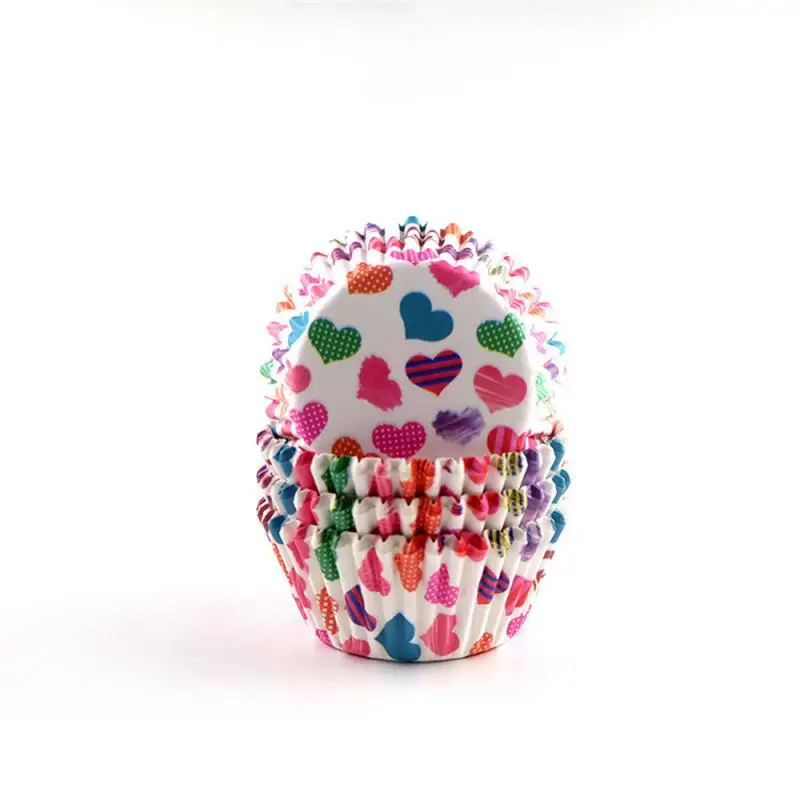 100pcs Greaseproof Paper Cupcake Liners – Oil-Resistant Muffin Cups for Baking, Party Trays, Cakes, Desserts, Homemade Cupcakes, DIY Baking Tools, Modern Minimalist Style - 图片 9