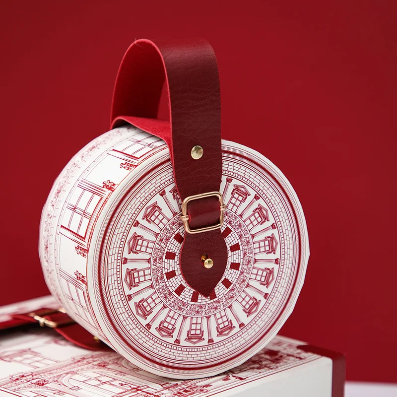 100% Premium Wedding Candy Gift Box with Handle – Round & Square Paper Boxes for Wedding Favors, Birthday Party Gifts, New Year Celebration, Portable Decorative Box for Chocolates, Sweets, and Party Treats