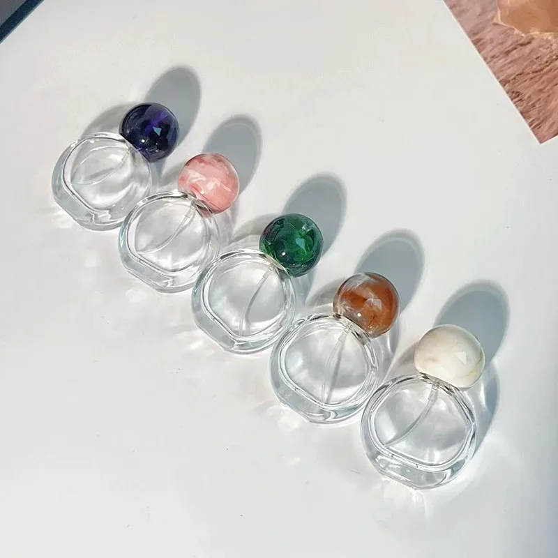 10PCS 25ML Refillable Clear Glass Perfume Bottles, Portable Travel Atomizer Spray Containers, Empty Cosmetic Liquid Vials, Leak-Resistant Mini Spray Bottles for Sampling, Gifting and Boutique Display 2