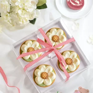 Transparent Pastry Cake Box 4/6 Inch 2/4/6 Pack Clear Dessert Packaging Container for Birthday, Afternoon Tea, Baking, DIY Cupcakes, Cookies, Donuts, Western Pastries, Kitchen Treat Storage, Home & Party Use