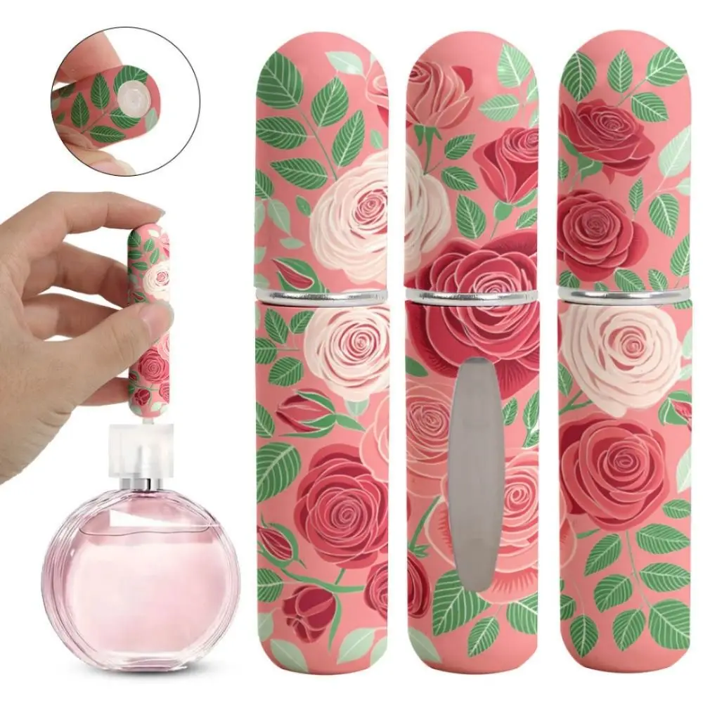 5ml Mini Refillable Perfume Spray Bottle Atomizer – Travel Size Rotating Spray Bottle for Essential Oils, Alcohol, and Cosmetics – Portable Empty Container for Purse, Pocket, or Travel Use 5ml Mini Refillable Perfume Spray Bottle Atomizer – Travel Size Rotating Spray Bottle for Essential Oils, Alcohol, and Cosmetics – Portable Empty Container for Purse, Pocket, or Travel Use