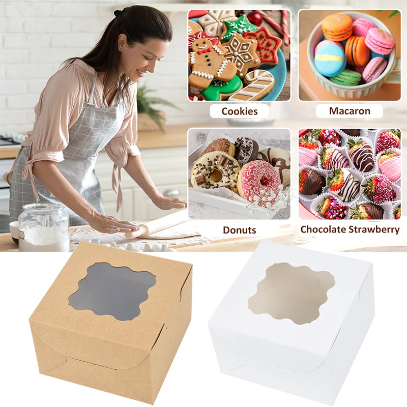 FINALLY! Kraft Window Boxes That Make Your Bakery Sales EXPLODE | Wedding & Party Essential! 5