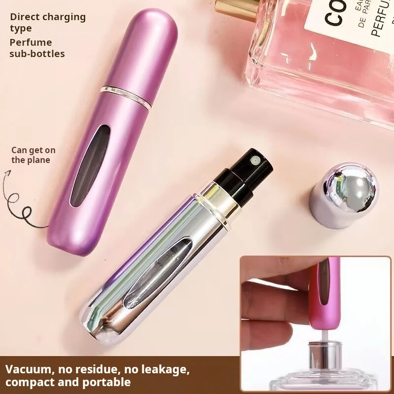 5ML Mini Perfume Sub-Bottles Refillable Bottom Filling Atomizer | Portable Empty Cosmetic Spray Bottle for Travel, Airplane Carry-On, Fragrance, Liquid Storage, Colorful Variety 5ML Mini Perfume Sub-Bottles Refillable Bottom Filling Atomizer | Portable Empty Cosmetic Spray Bottle for Travel, Airplane Carry-On, Fragrance, Liquid Storage, Colorful Variety