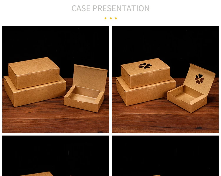 50Pcs Kraft Paper Lunch Boxes Disposable Meal Prep Containers with Tab Lock, Eco-Friendly Takeout Food Packaging Boxes for Salad, Snacks, Restaurant, Catering, Home Kitchen, Party and Delivery 1