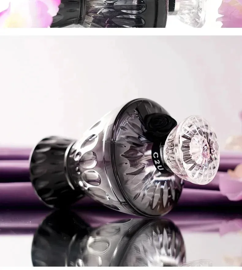 Mysterious Breath Women's Perfume Bottle 100ML with Fine Mist Spray and Luxury Gift Box, Multiple Materials Including Glass, Acrylic, PET or Metal, Long-Lasting Light Fresh Fragrance, Classic Eau De Parfum, Factory Direct Orders 4