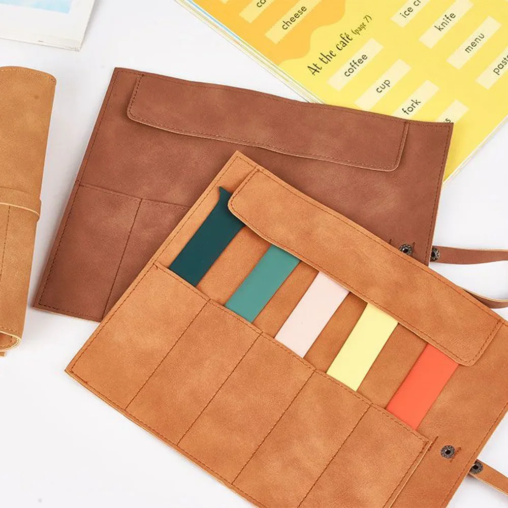 Travel Watch Organizer | Premium Full Grain Leather Watch Band Roll Organizer, 5-Slot Handmade Travel Case for Watch Straps, Portable Storage Box for Watch Lovers, Easy Carry-On Accessory for Watches & Jewelry 11