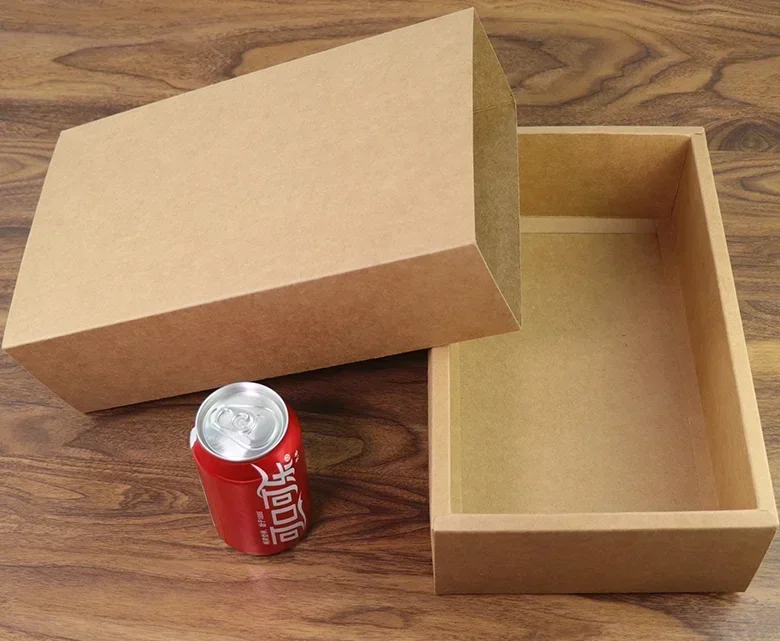 10PCS Drawer Style Kraft Cardboard Packaging Boxes, Black Pull-out Gift Case for Tea, Socks, Accessories, and Small Clothing, Reusable Eco-Friendly Drawer Box for Elegant Retail Storage and Gift Wrapping - 图片 2