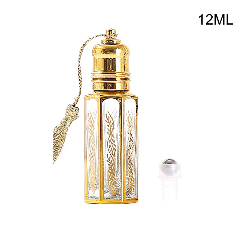 Luxury Refillable Glass Roller Bottle – Empty Essential Oil Container with Stainless Steel Roll-On Applicator, Portable Travel-Friendly Cosmetics Bottle for Oils, Serums, Skincare, Gifting and Retail Packaging - 图片 9