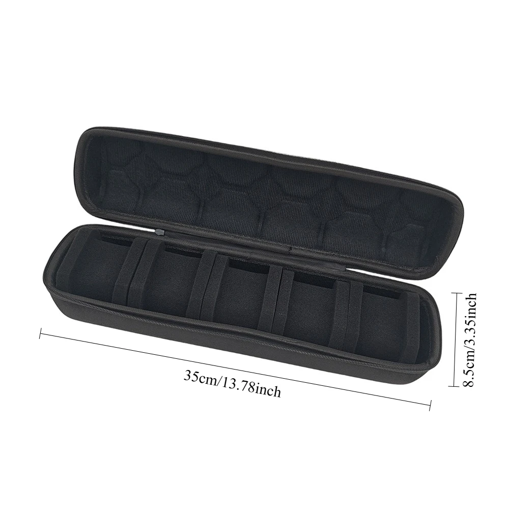 Travel Watch Organizer | 10-Slot Travel Watch Storage Box with Zipper Closure, Portable Anti-Fall and Shockproof Organizer Case for Wristwatches and Smart Watches, Durable Oxford Cloth Travel Watch Holder, Compact Gift Storage Pouch - 图片 6