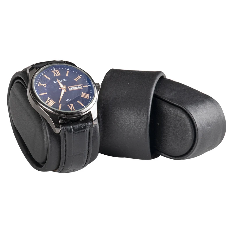 Automatic Watch Winder Box for Mechanical Watches, 2/1/2 Slot Intelligent Rotary Table Shaker with 5 Adjustable Gear Modes, High Gloss Wood Finish, USB & Plug-In Power, Durable Silent Motor for Men & Women Watches - 图片 5