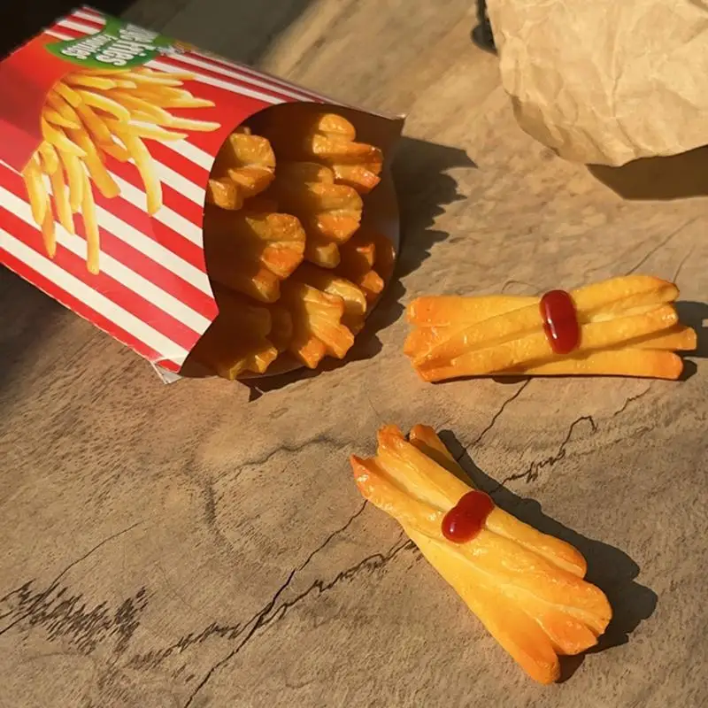 50PCS Disposable Paper French Fry Box Cups for Snacks, Charcuterie, Fruit, Salad and Fries – Eco-Friendly Takeout Packaging Containers for Food Trucks, Parties, Picnics, Catering, and DIY Snack Holders - 图片 4