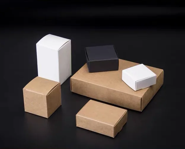 Kraft Paper Gift Boxes for Candles, Lipstick, Perfume, Cosmetics, Cake, Candy, DIY Biscuits, and Party Favors, Eco-Friendly Packaging for Weddings, Birthdays, and Events, Reusable Paper Containers, Factory Direct Supply 43