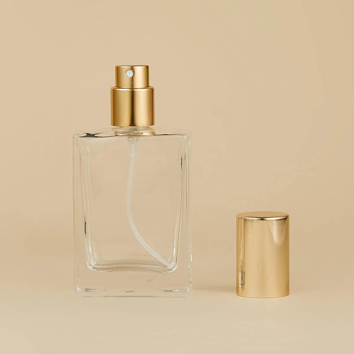 30ml Square Glass Spray Perfume Bottle – Refillable Cosmetic Dispenser with Screw Cap, Empty Atomizer for Perfume, Toner, Essential Oils, DIY Beauty Blends, and Travel Packaging - 图片 7