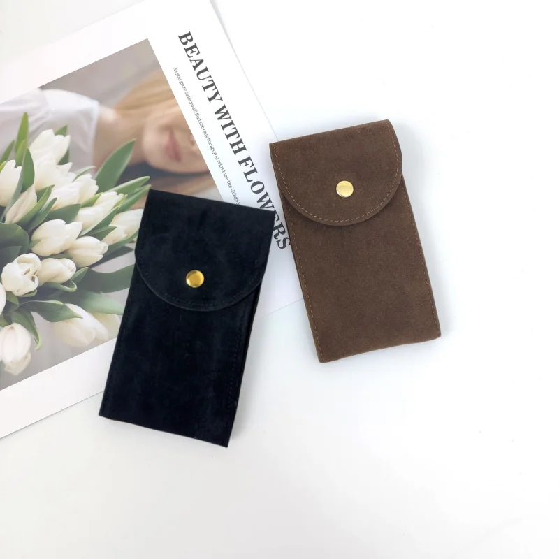 Travel Watch Organizer | Premium Embers Travel Watch Bag in Blue, Green, Gray, and Black Flannelette, Soft Velvet Lined Portable Storage Case for Wristwatches, Durable Dust-Proof Organizer, Compact Gift Pouch for Men, Business, Gym, and Travel - 图片 3