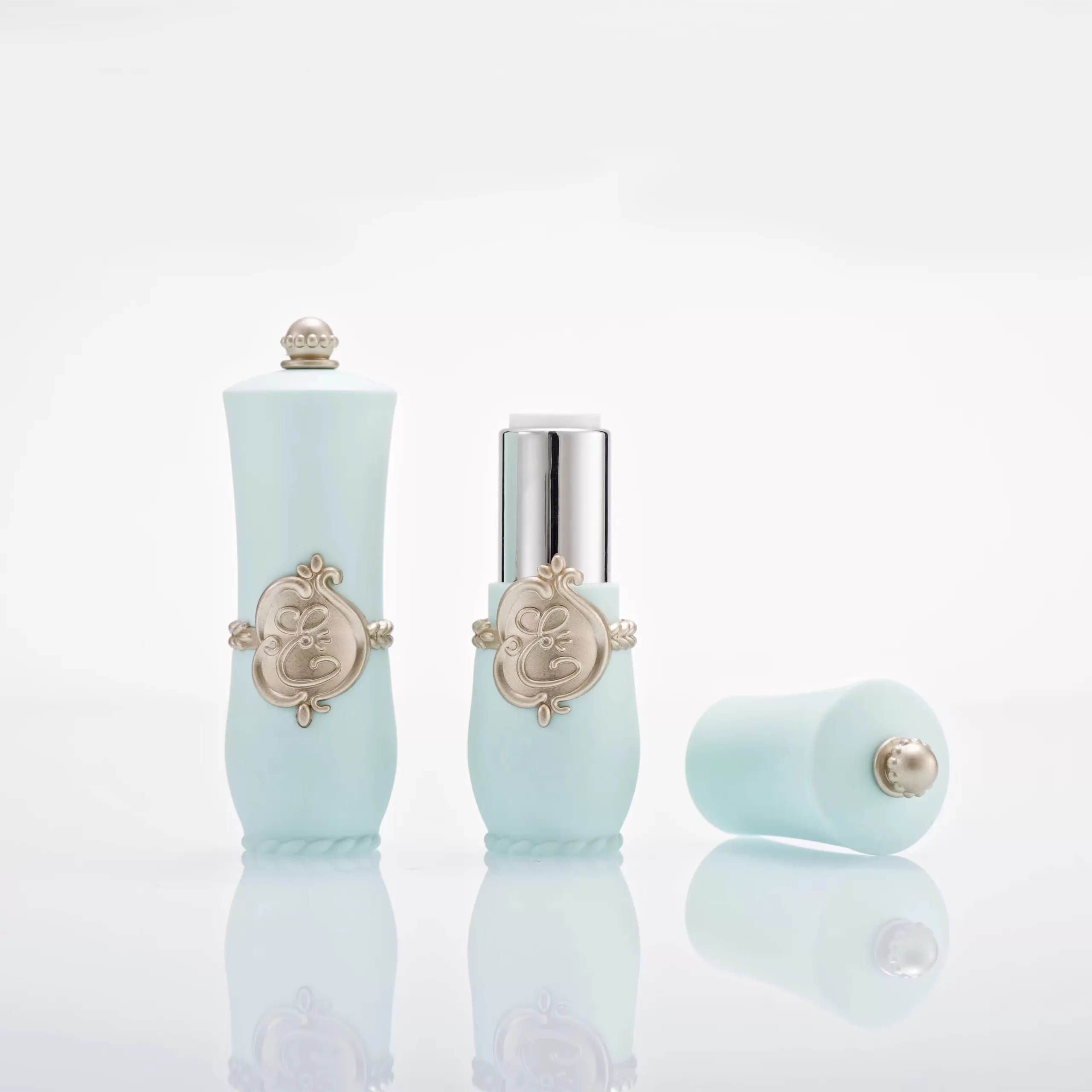 10 20 30 50 100 Pcs 4g Empty Lip Balm Tube Plastic Lipstick Container DIY Lip Gloss Stick Case Refillable PP Cosmetic Packaging Vintage Style Lipstick Shell Portable Makeup Tube Dispenser - 图片 5