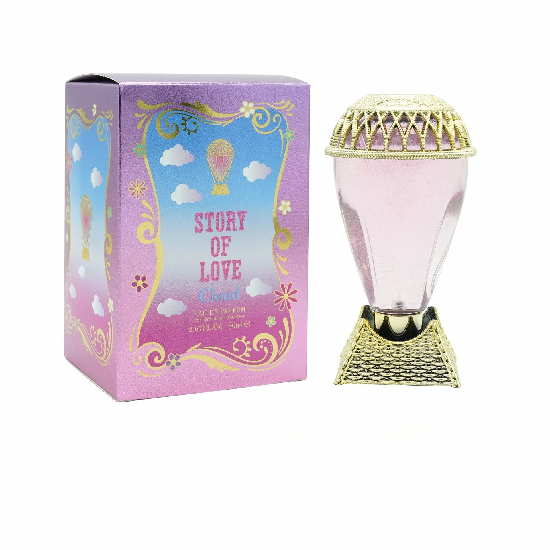 Stylish Glass Perfume Bottle with Premium Gift Box Set, Leak-Proof and Durable Design for Unisex Fragrance, Elegant Transparent Packaging for Daily Use, Romantic Occasions, Vanity Display, and Luxury Gifting 1