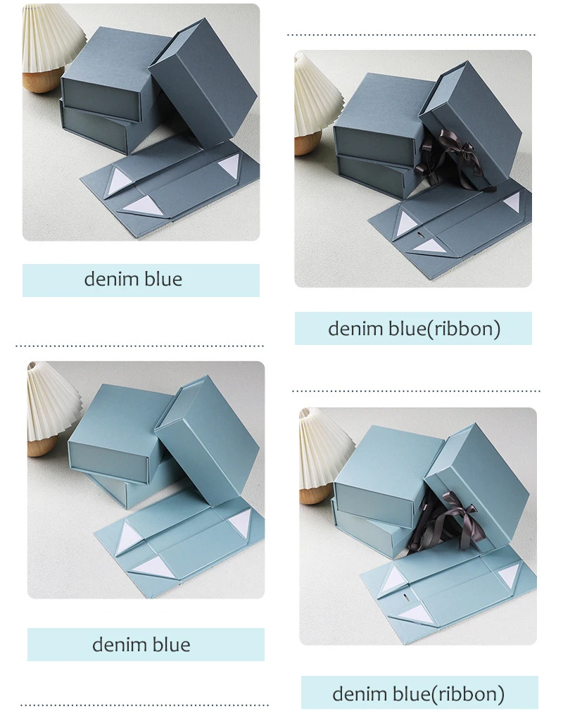 10PCS Luxury Magnetic Gift Boxes with Custom Logo, Foldable Cardboard Proposal Boxes for Bridesmaid or Birthday Gifts, Elegant Packaging Boxes for Jewelry, Wedding, Party, and Boutique Presentation 8