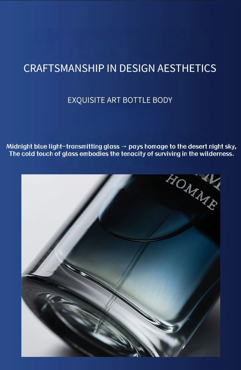 2PCS Empty Perfume Bottle Gift Set for Men – Refillable Glass Cologne Containers with Spray Nozzle and Elegant Presentation Box, Travel-Friendly DIY Fragrance Storage and Display Bottles 1