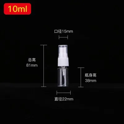 Refillable Perfume Bottle Set 20ml 30ml 50ml 60ml 100ml Transparent Plastic Atomizer for Travel – Mini Empty Spray Bottle Reusable Leakproof Cosmetic Liquid Container for Fragrance, Alcohol, Toner - 图片 25