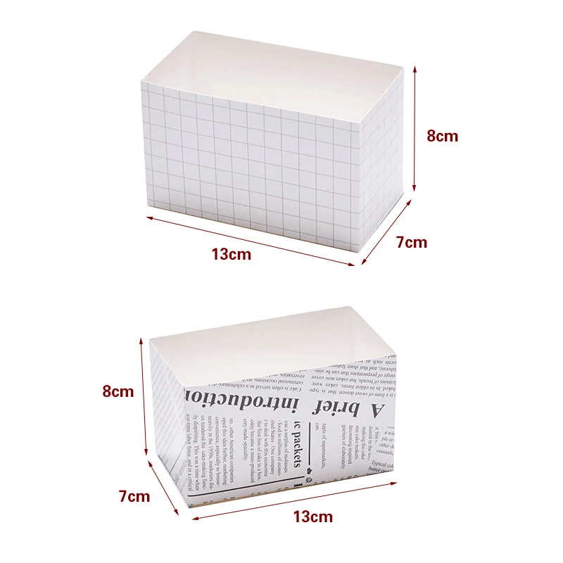 10pcs Cardboard Sandwich & Burger Packaging Boxes, Kraft Paper Food Containers for Cakes, Bread, Snacks, Sushi, Sandwiches, Fried Chicken, Steak, Takeout, Wedding Party, Eco-Friendly Meal Packaging - 图片 6